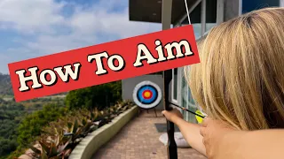 Archery: How To Aim Using the Gap Shooting Method