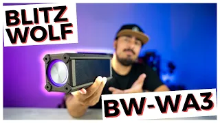 BLITZWOLF BW-WA3 - A caixa de som de 100W da BLITWOLF! [Unboxing e Review | PT-BR]