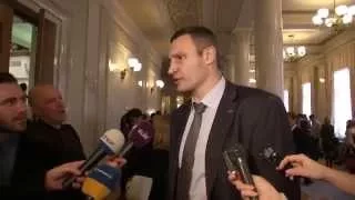 Кличко: Новый парламент качественно лучше предыдущего