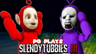 TELETUBBIES IS EVIL! | Po Plays: Slendytubbies 3 Part 1