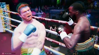 Crazy knockout in Terence Crawford vs Canelo Undisputed