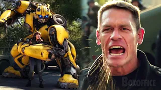 John Cena est la vraie machine du film Bumblebee | Meilleures Scènes 🌀 4K
