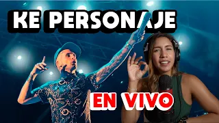 KE PERSONAJES 🎤 Otro Dia (en vivo)| Latina Vocal Coach Reacciona| ANA MEDRANO