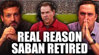 Secret EXPOSED: Nick Saban REVEALS Real Reason He Retired | OutKick Hot Mic