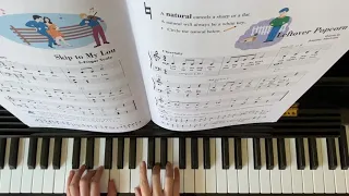 “ Leftover Popcorn” Piano Adventure Lesson Book Level 2A