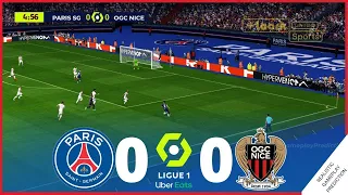 psg vs nice highlights 0-0 full match 202.