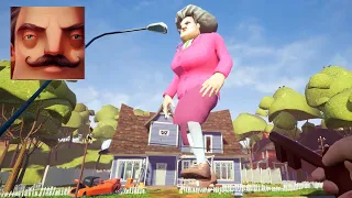 Hello Neighbor - My New Neighbor Big Scary Teacher 3D History Gameplay Walkthrough