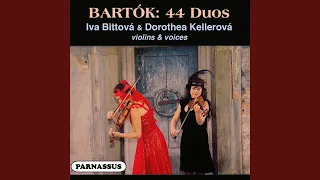 44 Duos for Two Violins, Sz. 98: No. 34, Enumerating Song [Számláló Nóta]