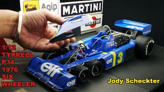 [auto F1 Series] 1/12 Tyrrell P34 Six Wheeler F1 Tamiya Big Series Jody Scheckter