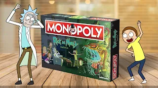 МОНОПОЛИЯ: РИК И МОРТИ | Играем в настольную игру!