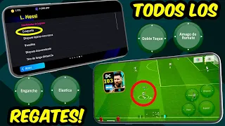 🕺 COMO HACER REGATES en EFOOTBALL 2024 Mobile ✅ TODOS LOS REGATES DEL JUEGO BIEN EXPLICADOS!