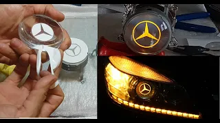 How it's Made Mercedes C180 Logo Design // Daytime Running Light // Sequential  Signal