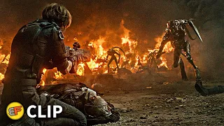 Rev-7 Terminators - 2042 Flashback Scene | Terminator Dark Fate (2019) Movie Clip HD 4K