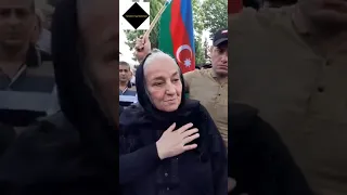 Şəhid Generalımız Polad Həşimovun Anası Səmayə Ananın Masallıda Şəhidimizin abidəsinin açılışında