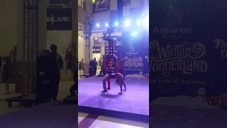 Acrobatic Show at Amanah Mall