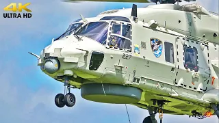 Dutch Navy NH-90 | '80 years 860 squadron' markings | sling works