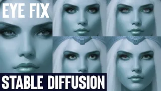 Fixing Eyes With Img2Img Inpainting In Stable Diffusion | Automatic1111 Lazy Tutorials