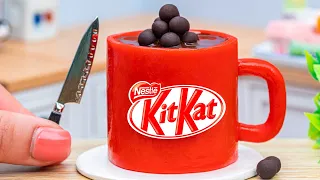 Amazing KITKAT Cake Dessert | Delicious KitKat Chocolate Cake Decorating | Sweet Miniature Cakes