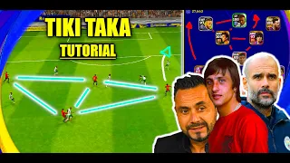 eFootball 2023 | TIKI TAKA PLAYSTYLE TUTORIAL GUIDE | BEST MANAGER, FORMATIONS & SQUAD BUILDING