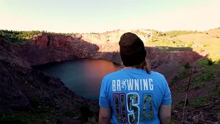 Exploring a Desolate Ghost Town in the Mountains of Wyoming