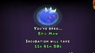 How to breed epic maw air island my singing monsters