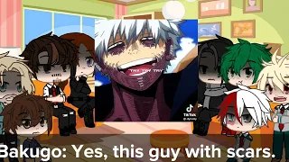 Mha and Avengers react to each other (Part 1) |Mha//Bnha| |Avengers|