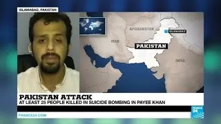 Pakistan: at least 25 killed in suicide bombing in Payee Khan