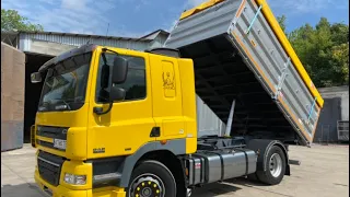 Переобладнання тягача DAF CF 85 в самосвал зерновоз. Авто під ключ.