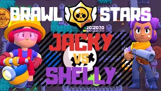 JACKY VS SHELLY - Solo Showdown | Brawl Stars