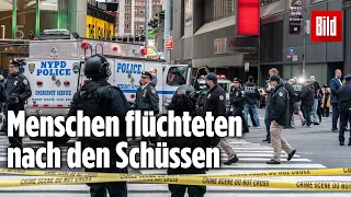 Schießerei am Times Square: Vierjähriges Mädchen wird in New York angeschossen