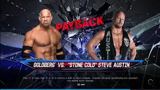 Goldberg vs "Stone Cold" Steve Austin - WWE PAYBACK Full Match #wwe #wwe2k23