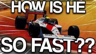 Can a Sim Racer beat Senna's Monaco lap???