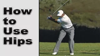How to Use the Hips in the Golf Swing in Detail