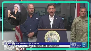 DeSantis details actions his office is taking to prepare for Tropical Storm Idalia