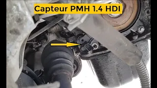Peugeot 206 1.4 HDI. Changement  Capteur PMH