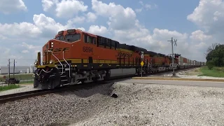 Fast BNSF Intermodal near Rogersville, MO - 7/5/2020