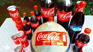 Shredding Giant Coca Cola BALLOON, Oddly Satisfying Video | Fun and Science Experiments