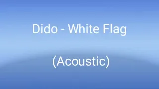 Dido - White Flag (chord+lyrics)