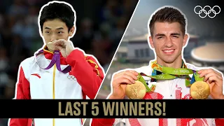 Last 5 Men's Floor Exercise Winners🥇