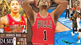 PINK DIAMOND D ROSE Mixtape NBA 2K MOBILE