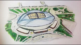 Al Janoub Stadium | Sketch