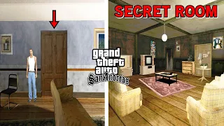 GTA San Andreas - I Found a SECRET ROOM IN CJ's HOUSE (Hidden Places)