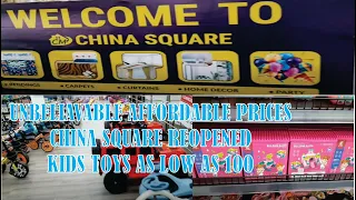 WHAT'S NEW AFTER REOPENING | TOUR OF CHINA SQUARE KENYA UNICITY MALL KIDS TOYS PART 1 #mwendasempire