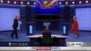 Hillary vs Trump - Dancing Debate on Ellen show 2018 must watch