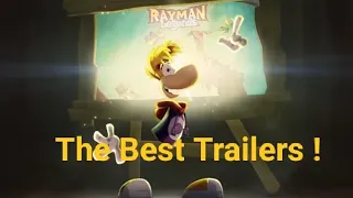 Rayman Legends - All Rayman Legends Best Trailers (PlayStation, Nintendo, Wii U...)