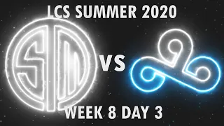 TSM vs C9 Highlight | Week 8 Day 3| Summer 2020 | Team Solo Mid vs. Cloud9