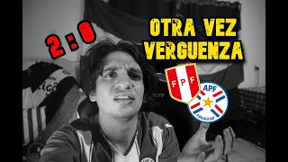 PERU 2 VS 0 PARAGUAY // REACCION DE HINCHA PARAGUAYO // ELIMINATORIAS QATAR 2022 // FECHA 18