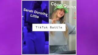 Sarah Dorothy little + Coco Quinn TikTok Battle!