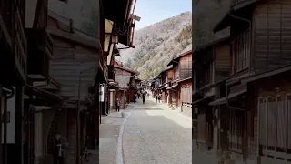 A beautiful day in Narai-juku (奈良井宿)Nagano Japan