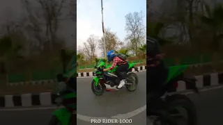 Kawasaki Ninja Zx10r Flyby 😍  Sc Project S1 Loudest Exhaust Sound | Wait For It OMG 😱 #shorts